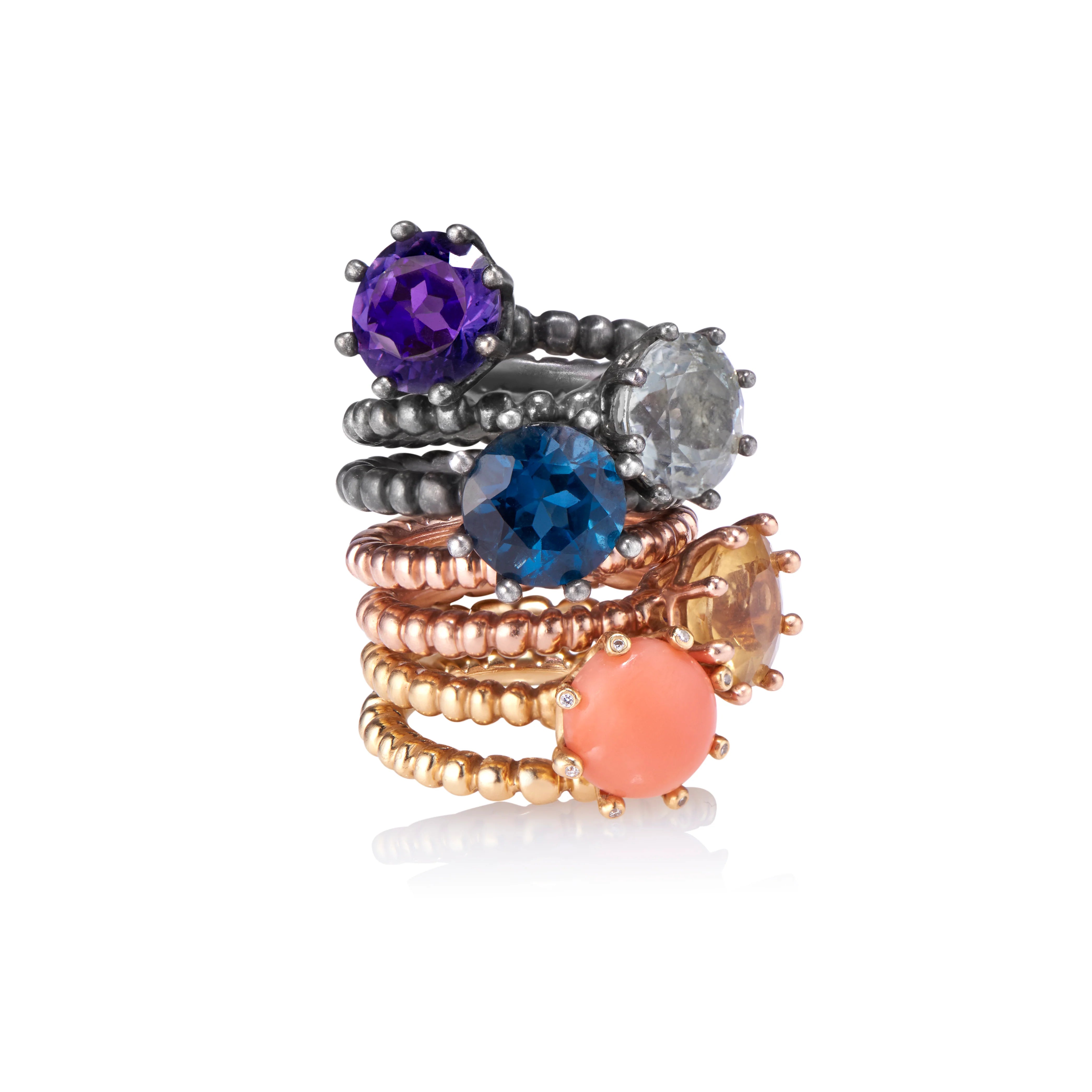 Coral Crown Ring - Nataly Aponte