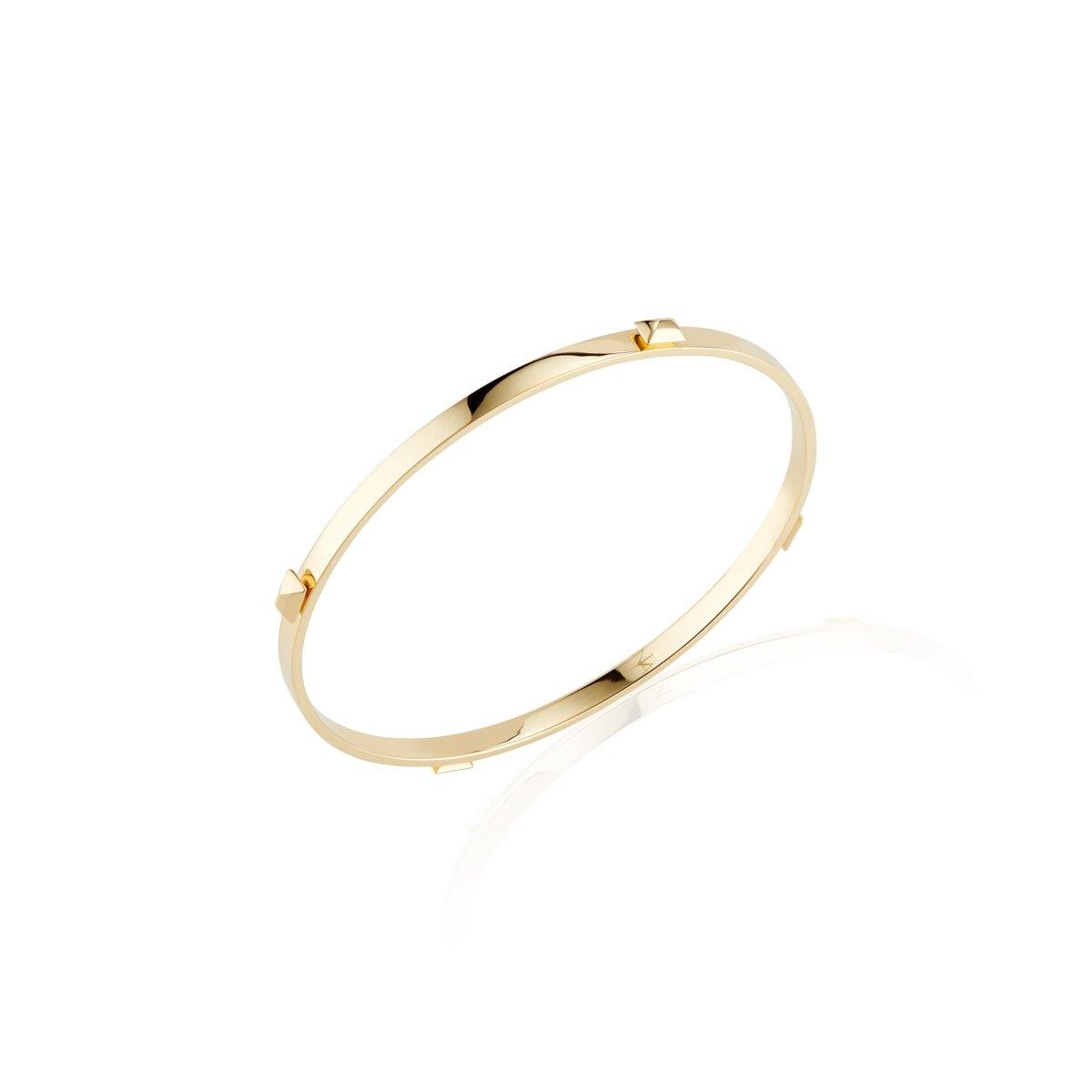 Sparks Fly Bangle Gold - Nataly Aponte