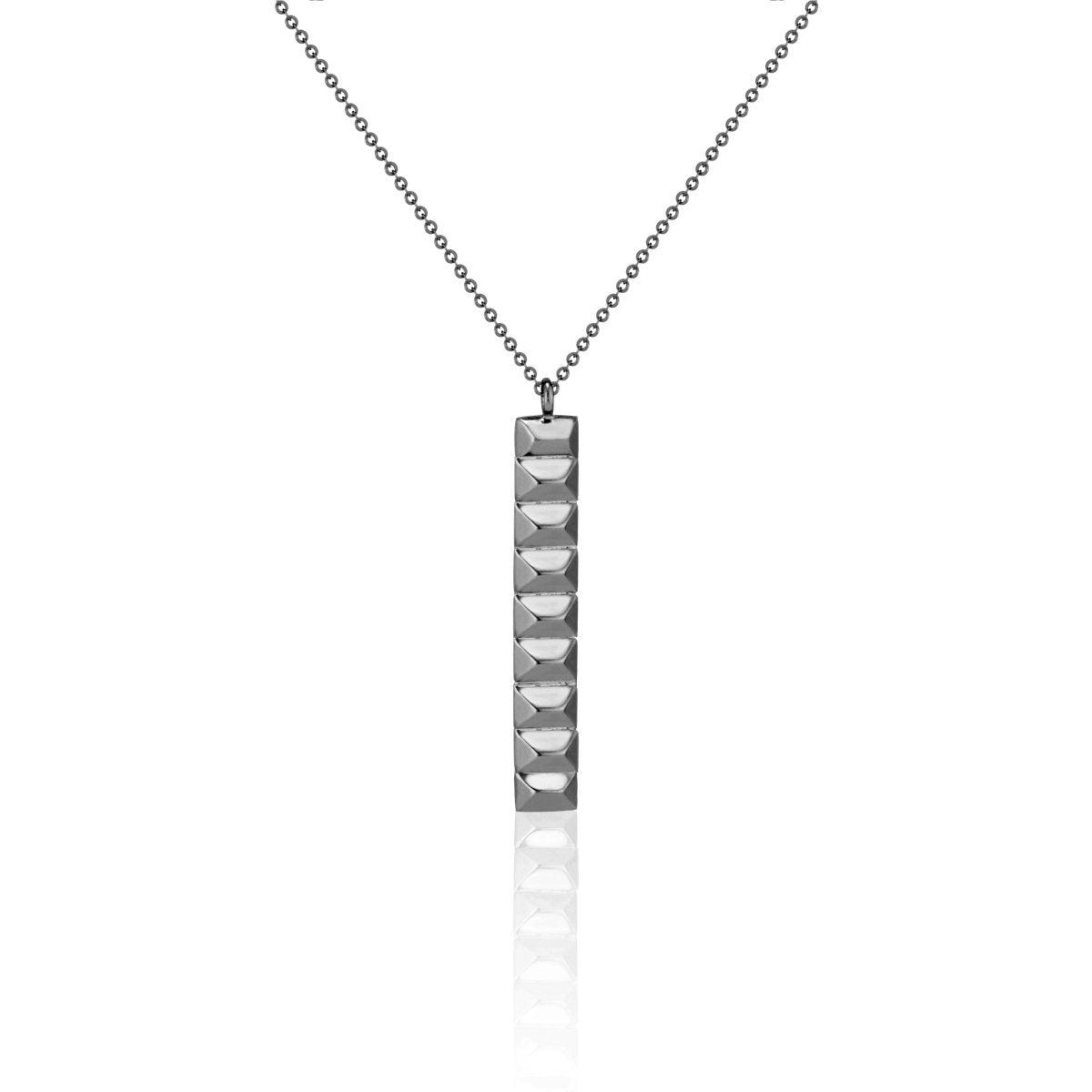 Sparks Fly Vertical Pendant Sterling - Nataly Aponte